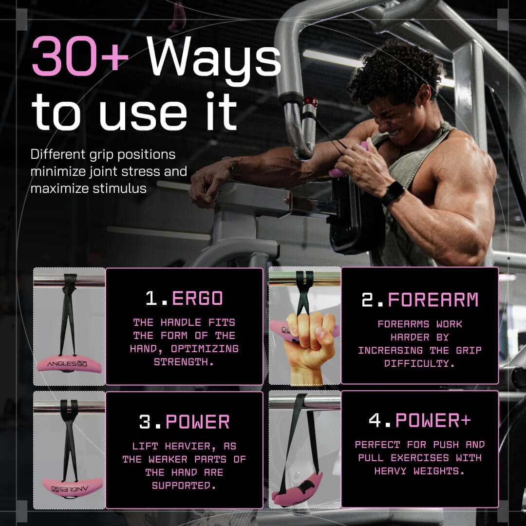 Limited-edition A90 Pink Grips. Smart design, stylish finish, and made to power every session.