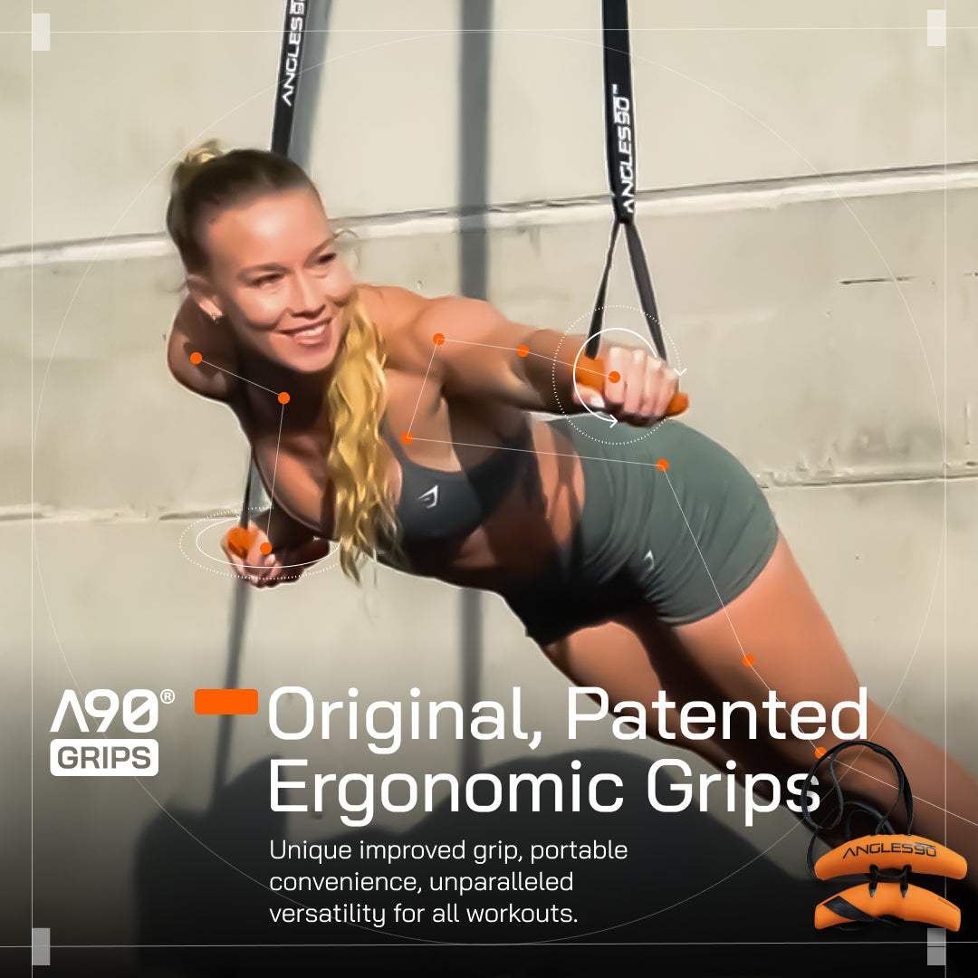 A90 Grips elevate training—reduce joint stress, increase grip power, and access video tips.