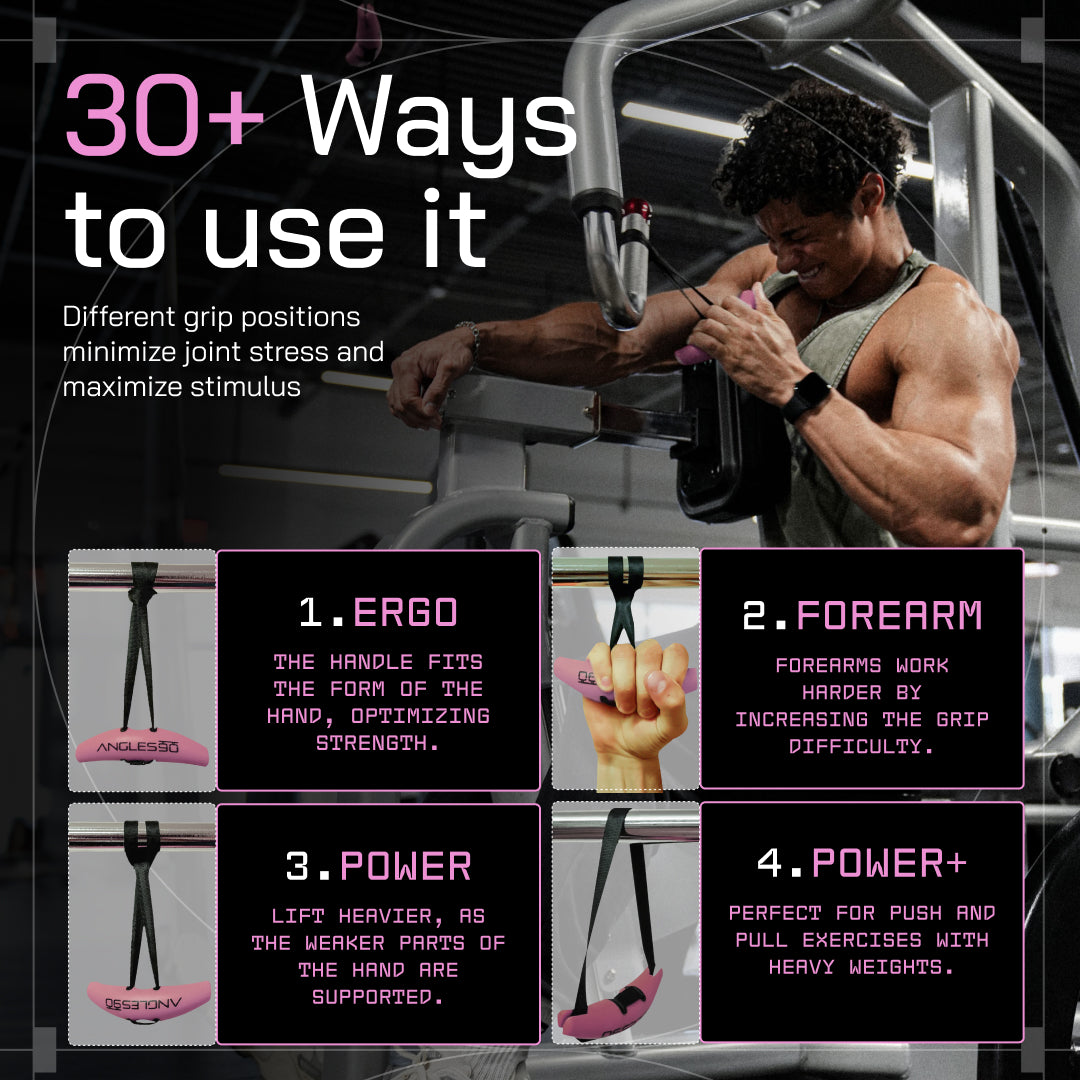 Limited-edition A90 Pink Grips. Smart design, stylish finish, and made to power every session.