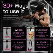 Limited-edition A90 Pink Grips. Smart design, stylish finish, and made to power every session.