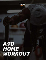 Dedication in dim light: embracing the grind of the A90 Home Workout.