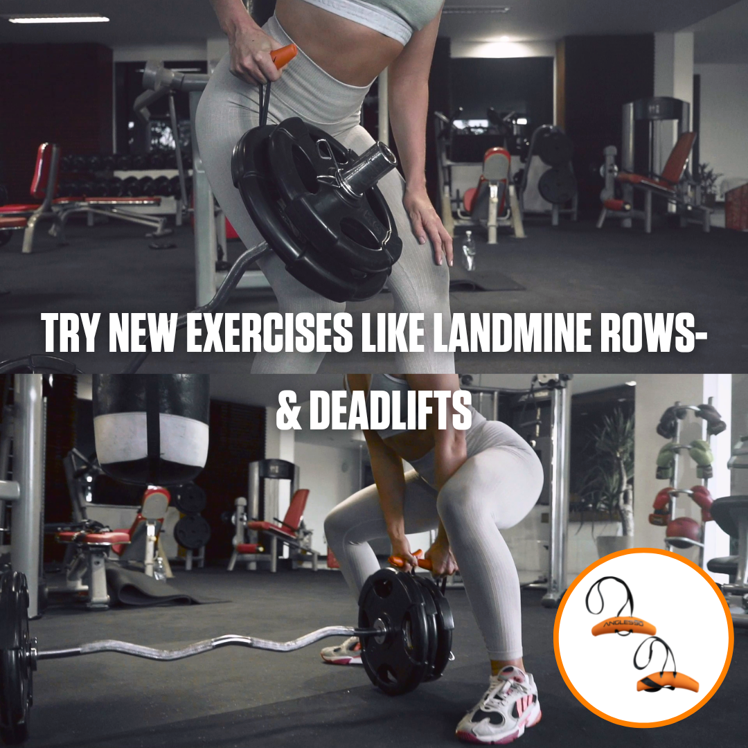 Exploring strength training: incorporating landmine rows, deadlifts, and A90 Cable Pulley Set for a diverse workout routine.