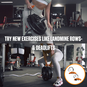 Exploring strength training: incorporating landmine rows, deadlifts, and A90 Cable Pulley Set for a diverse workout routine.