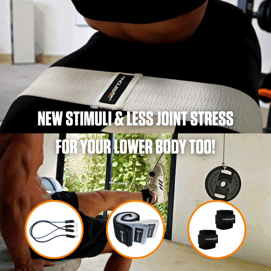 A90 Home Gym Set has everything you need: grips, pulleys, sling trainer, resistance bands, and more for a complete workout.